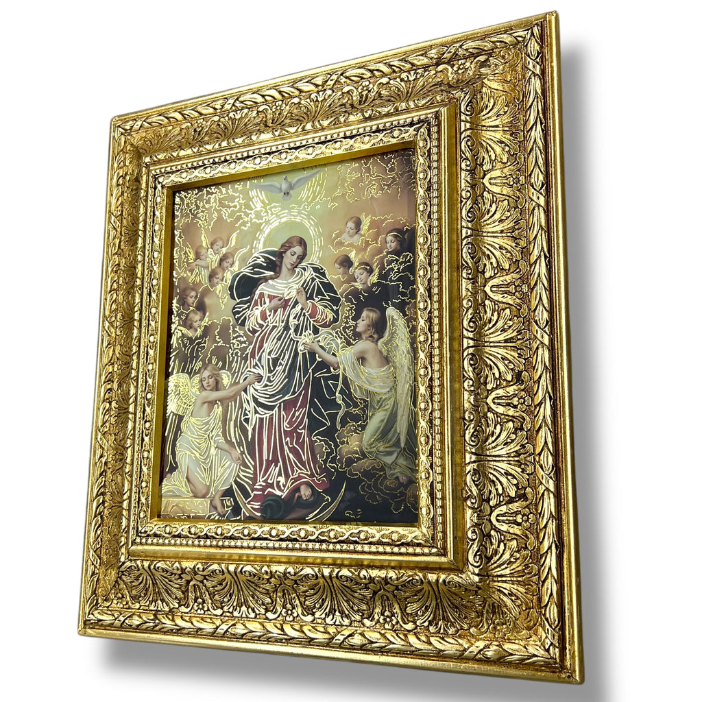 Cuadro Virgen Desatanudos o María Desatanudos 37cmx42cm