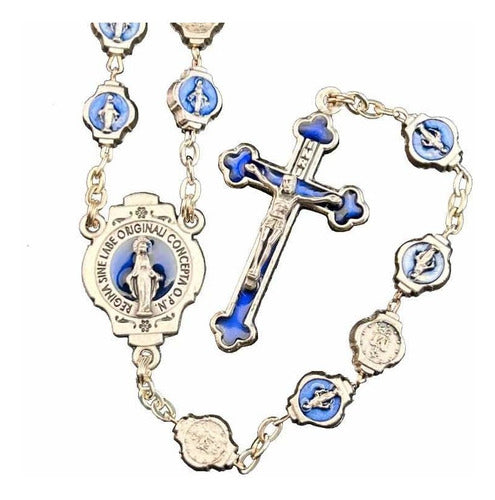 Rosario Medalla Milagrosa Esmaltado