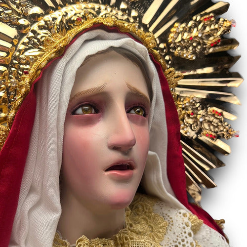 Nuestra Señora De Los Dolores O Virgen Dolorosa 102cm
