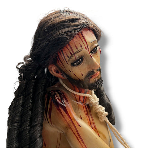 Señor De La Columna Jesús 53cm