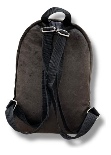 Mochila Mini Sacristía Bordada Franciscana Sacrimochila Escudo Franciscano