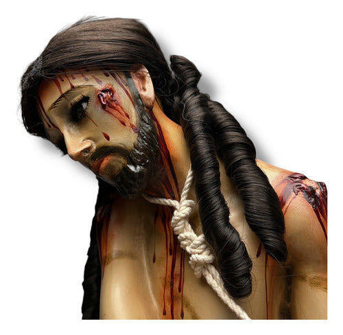 Señor De La Columna Jesús 53cm