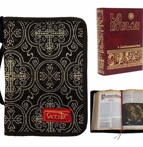 Forro O Estuche Para Biblia Latinoamericana Letra Grande