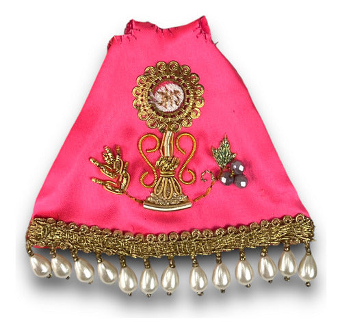 Vestimenta Fina De 30cm Para Virgen Del Rosario Talpa