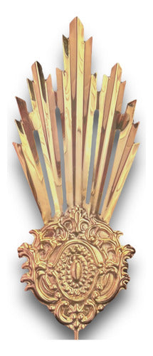 Juego De 3 Potencias En Latón 23cm