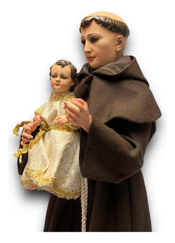 Figura San Antonio De Padua 40cm Para Vestir