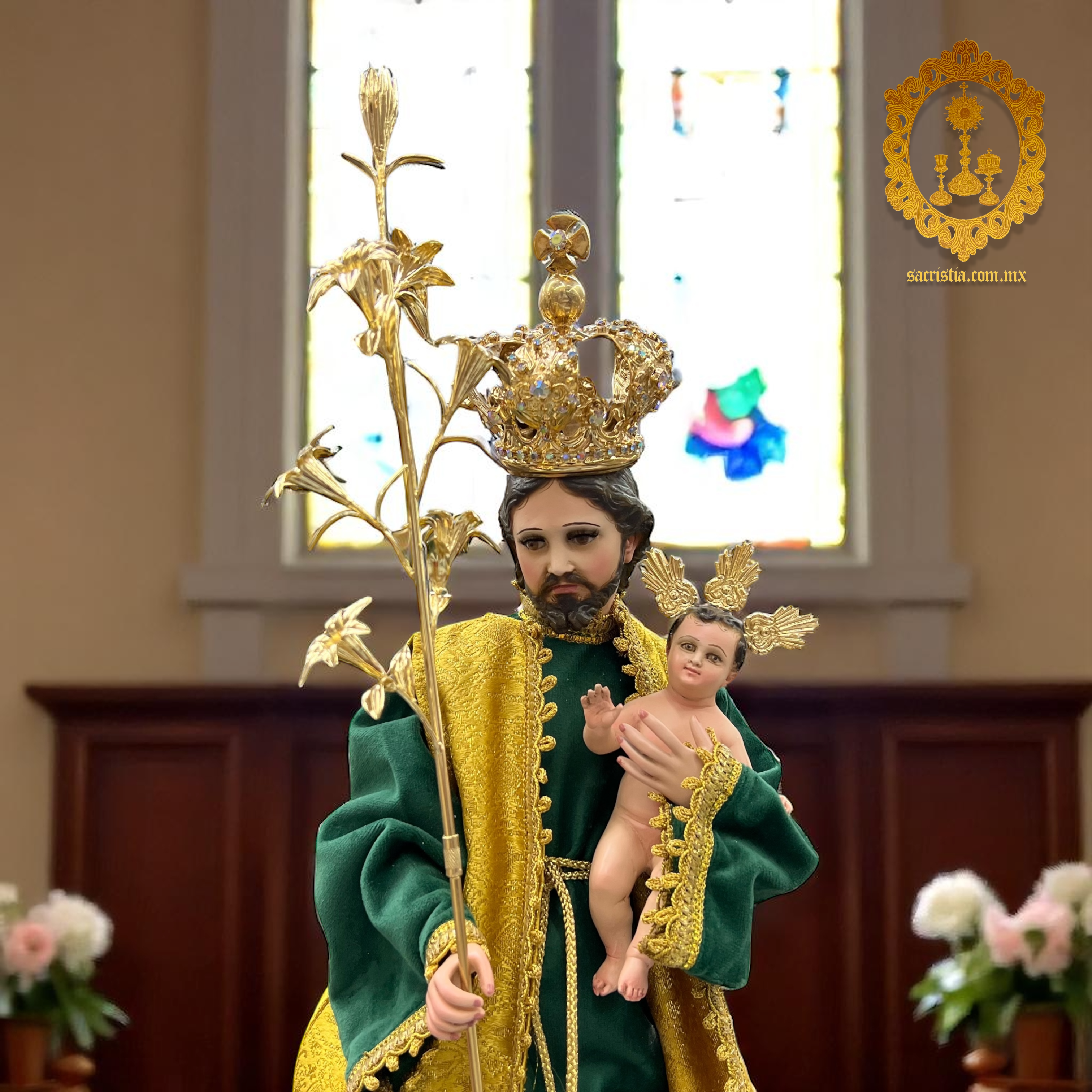 San José Para Vestir 42cm Niño Desmontable Incluye Accesorio