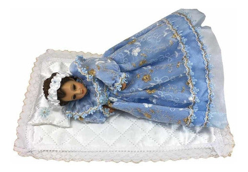 Divina Infantinta O Natividad De María 23 Cm Ojos Abiertos