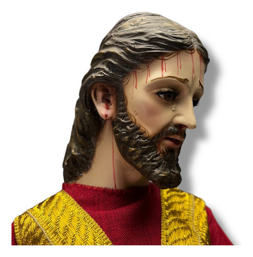 Jesús De Nazaret O Nazareno De Vestir Y Articulado 42cm