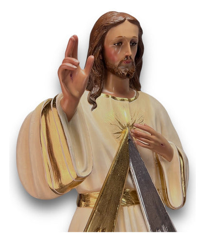 Señor De La Misericordia Al Óleo 130cm