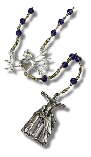 Rosario Engarce Eterno Virgen De Los Dolores 65cm