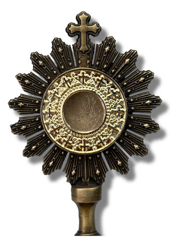 Custodia Porta Tecas (porta Reliquias) 13cm