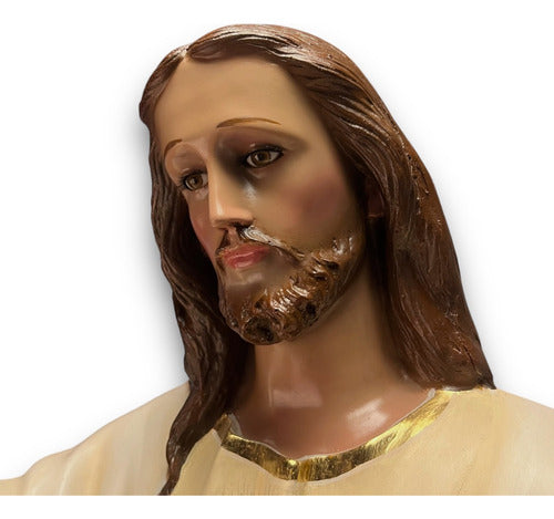 Señor De La Misericordia Al Óleo 130cm