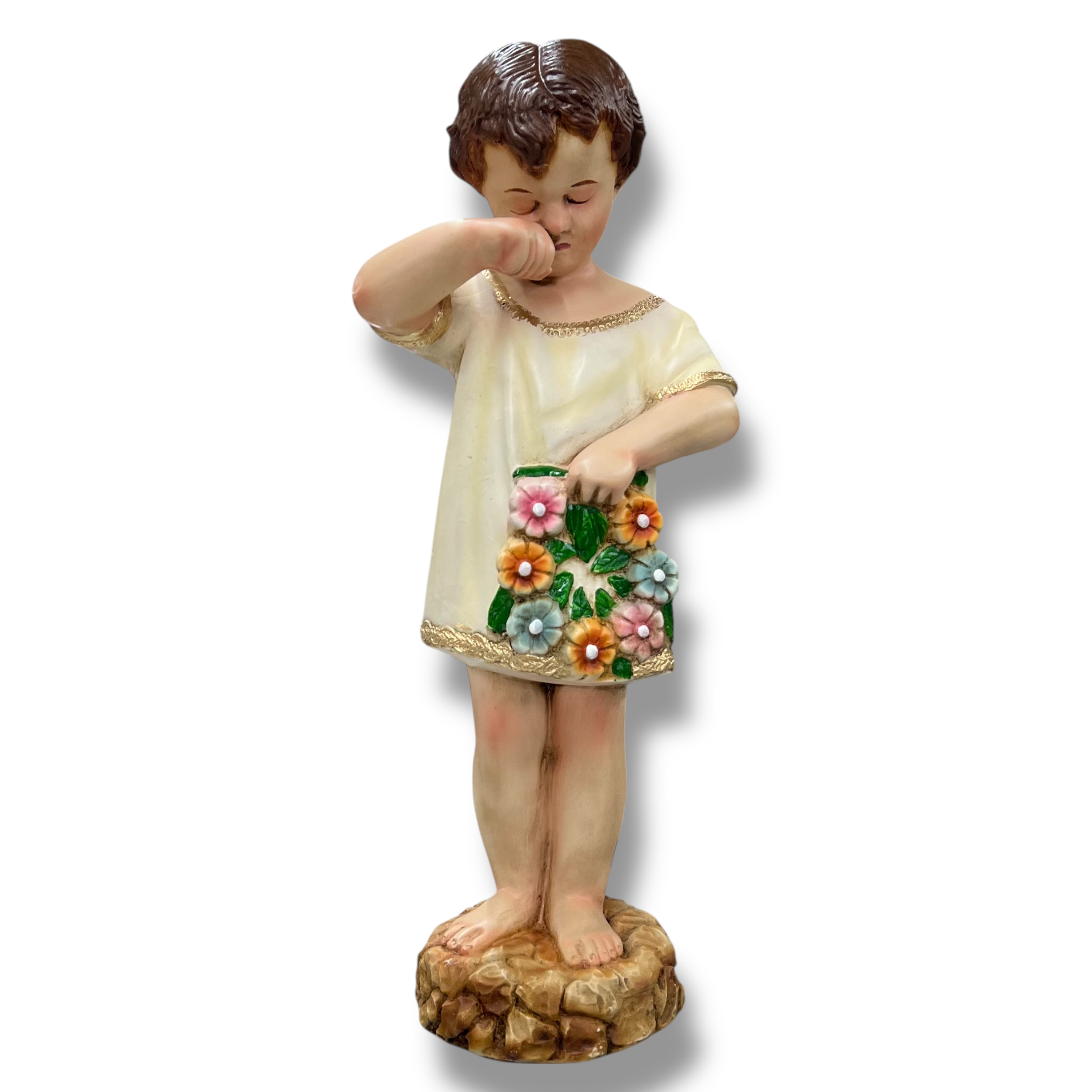 Niño Llorón o Niño Lloroncito Escultura Niño Jesús 56cm