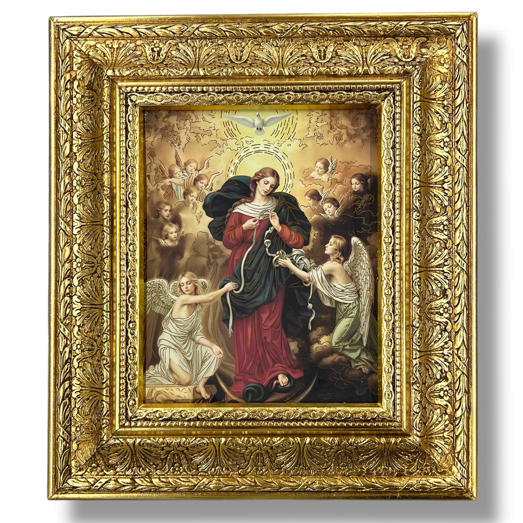 Cuadro Virgen Desatanudos o María Desatanudos 37cmx42cm