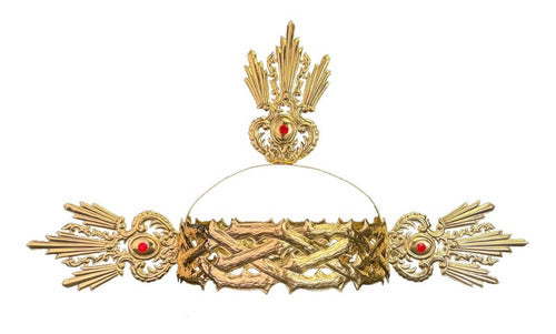 Corona De Espinas #16 Con 3 Potencias Laton