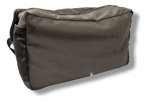 Sacri Mochila Mensajero Bordada Franciscana