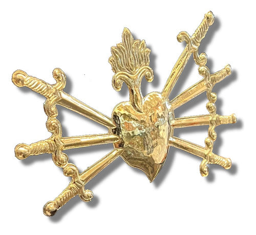 Corazón De 7 Dagas O Dolores De La Virgen #12.5