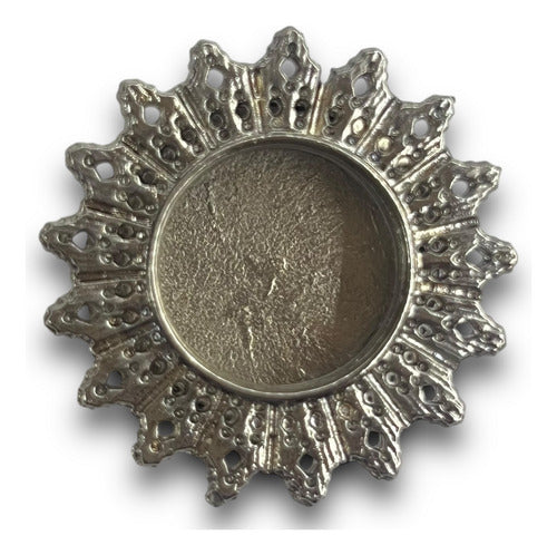 Teca O Relicario Con Rayos (porta Reliquia Santos)