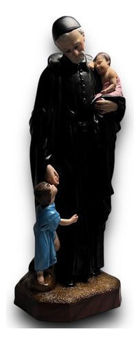 San Vicente De Paúl En Terminado Fino 55cm