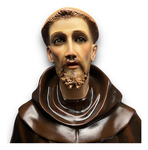 San Francisco De Asis Acabado Fino 126cm
