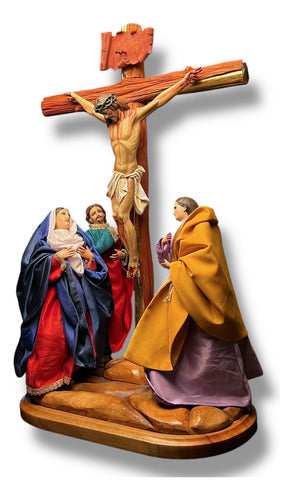 Calvario Para Vestir Articulado Y Desmontable 88cm