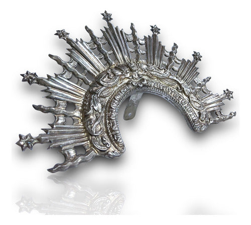 Resplandor De Plata Para Virgen De Los Dolores #6.5