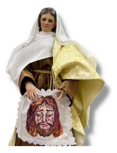 Santa Veronica Para Vestir Y Articulada 48cm