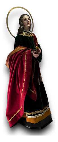 San Juan Evangelista De Vestir, Articulado Y Bruñido 125cm