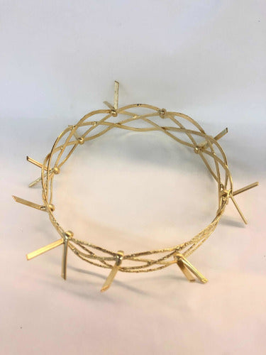 Corona De Espinas #9 Baño De Oro