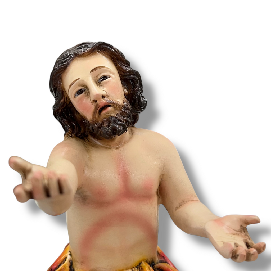 Set de tres animas del Purgatorio 15cm Anima