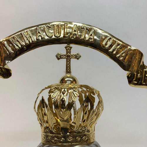 Corona Para Virgen De San Juan Baño De Oro