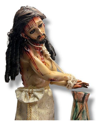 Señor De La Columna Jesús 53cm