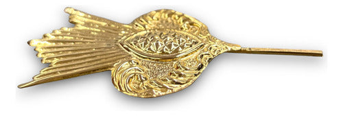 Juego De 3 Potencias Baño De Oro 10.5 Cm