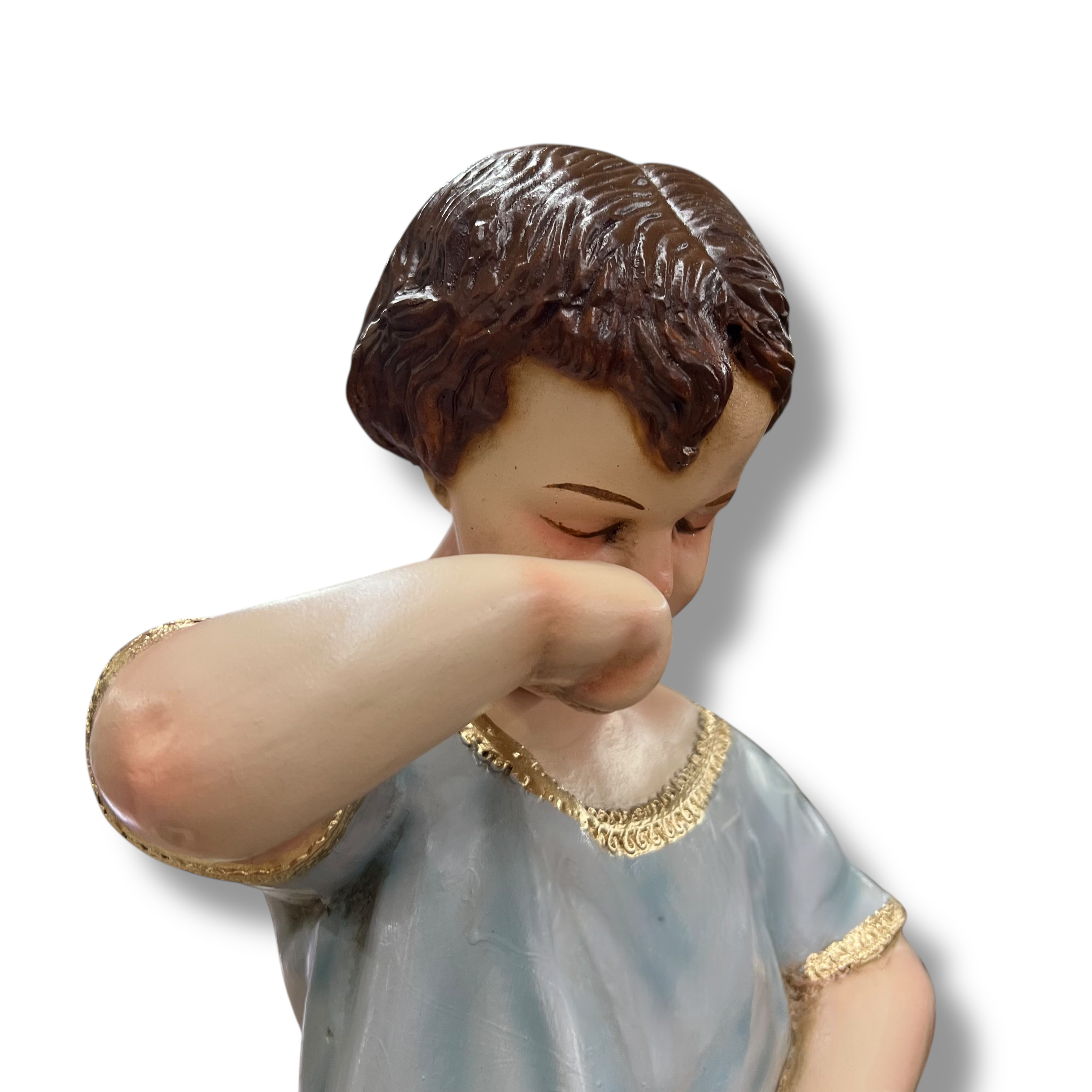 Niño Llorón o Niño Lloroncito Escultura Niño Jesús 56cm