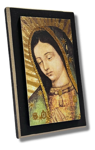 Cuadros De Virgen De Guadalupe Medio Busto 5piezas De 12cm
