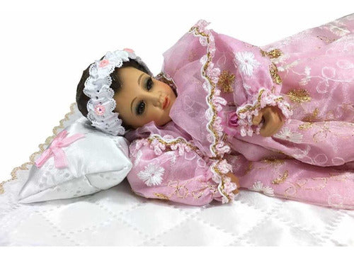 Divina Infantinta O Natividad De María 23 Cm Ojos Abiertos