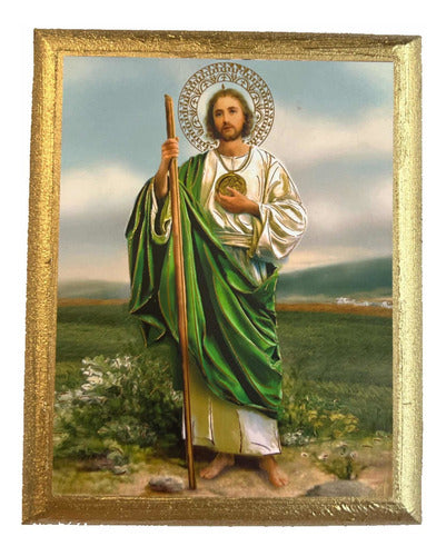 Cuadros De San Judas Tadeo 5 Piezas
