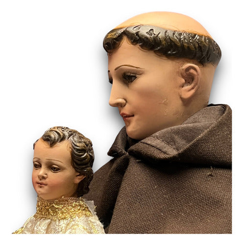 Figura San Antonio De Padua 40cm Para Vestir