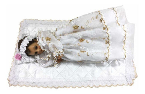 Divina Infantinta O Natividad De María 23 Cm Ojos Abiertos