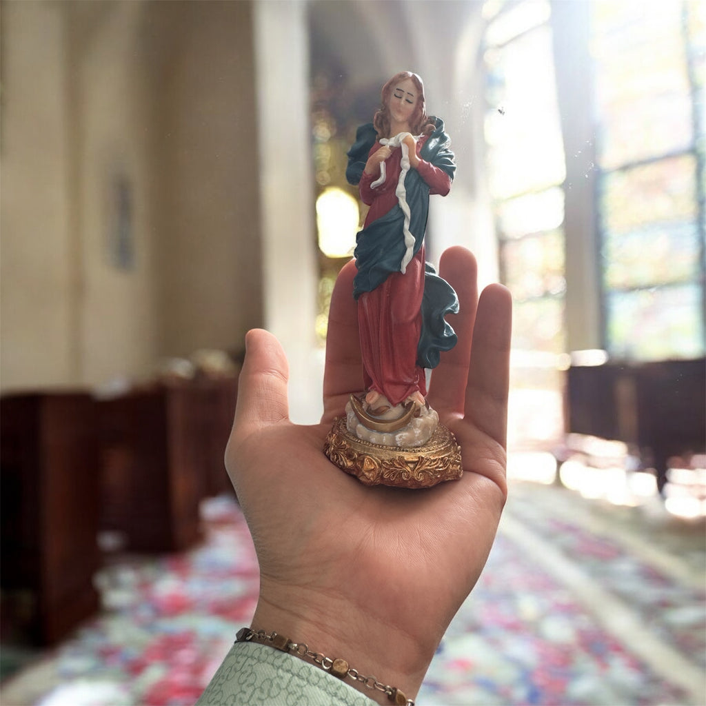 Virgen Desatanudos 14cm