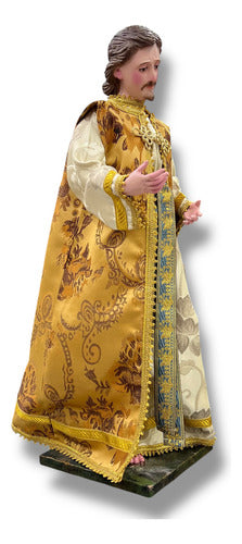 San Juan Evangelista Para Vestir, Articulado Y Bruñido 65cm