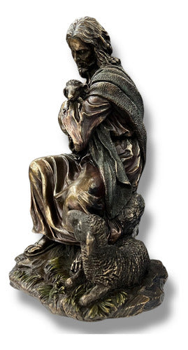Jesús El Buen Pastor Figura 22cm