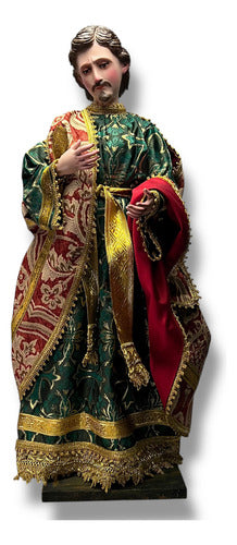 San Juan Evangelista Para Vestir, Articulado Y Bruñido 65cm