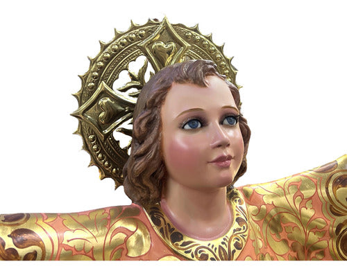 Aureola Baño De Oro 30 Cm Diámetro Para Imagenes Religiosas