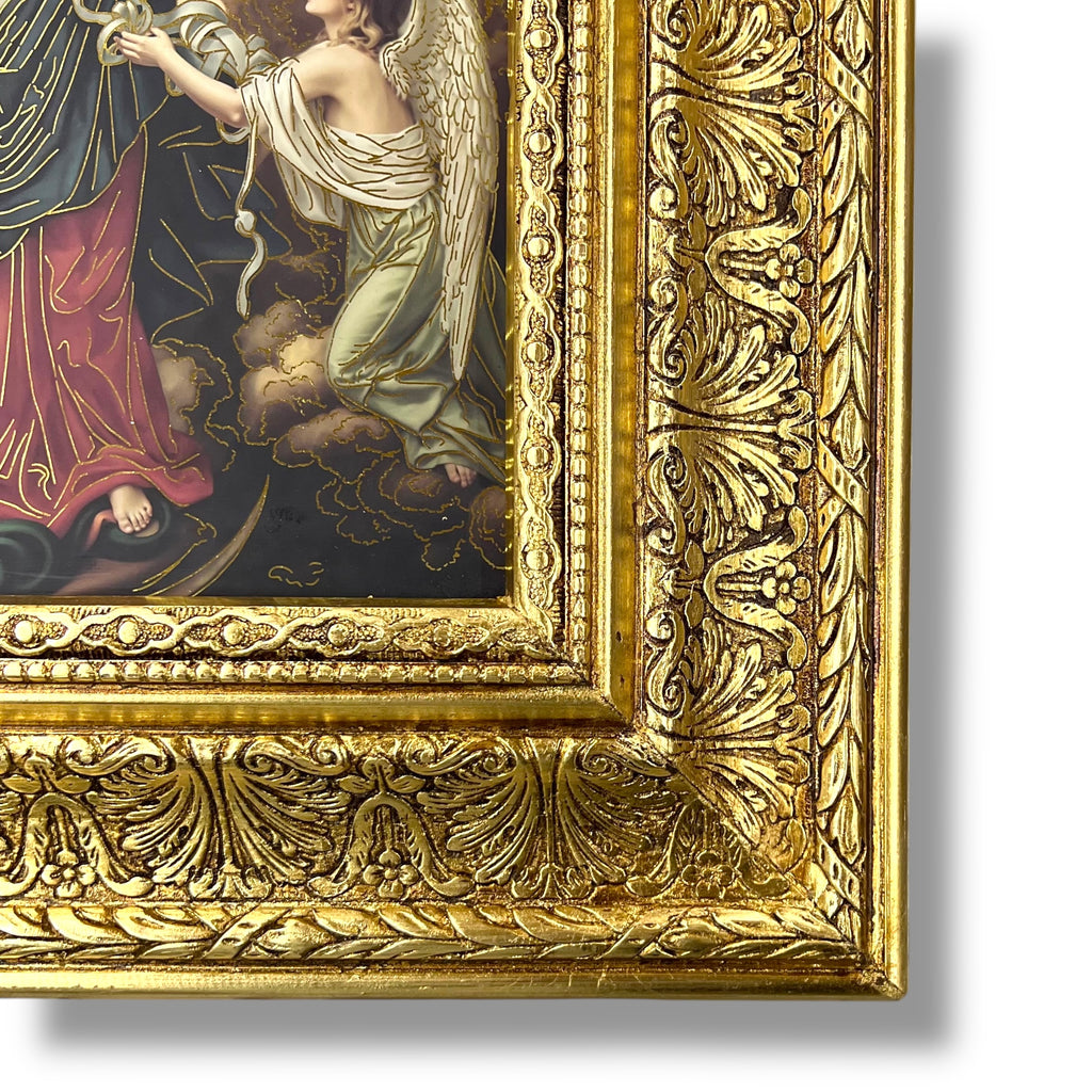 Cuadro Virgen Desatanudos o María Desatanudos 37cmx42cm