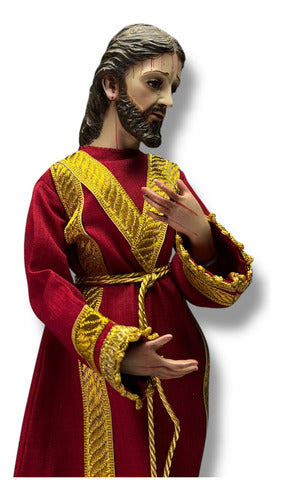 Jesús De Nazaret O Nazareno De Vestir Y Articulado 42cm