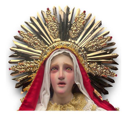 Nuestra Señora De Los Dolores O Virgen Dolorosa 102cm