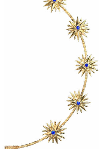 Aureola 12 Estrellas 31cm Latón