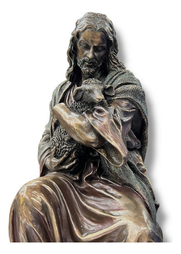 Jesús El Buen Pastor Figura 22cm